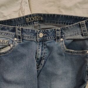 Rock & Roll Cowgirl Blue Wash Women's Jeans